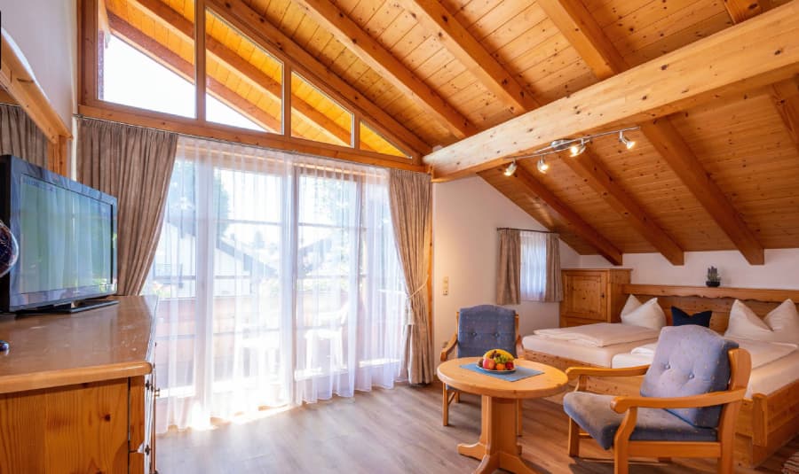 Komfort Doppelzimmer mit Panorama Westbalkon